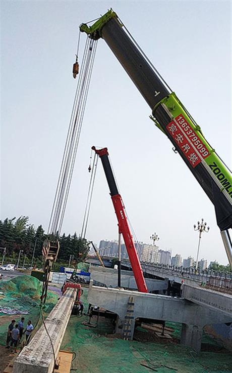 洛陽(yáng)吊車(chē)出租-案例