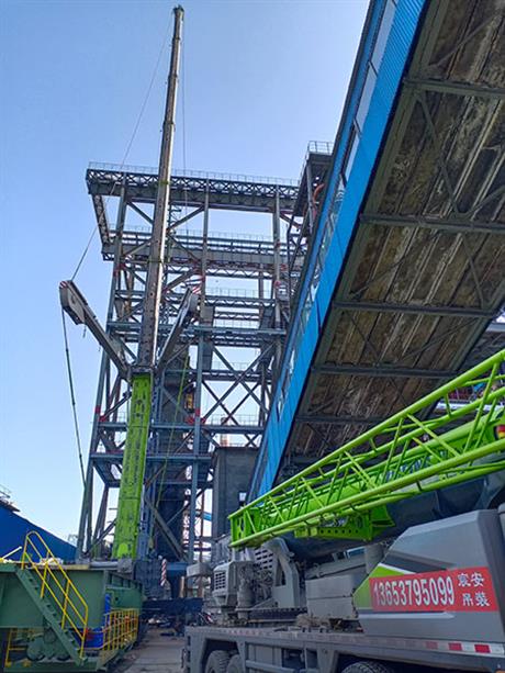 洛陽(yáng)吊車(chē)租賃-案例