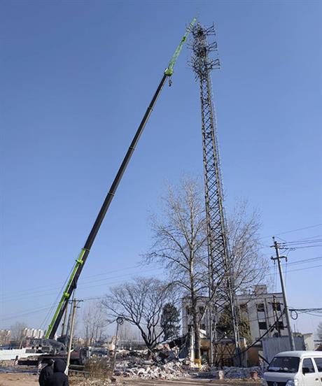 洛陽(yáng)吊車租賃-工程案例