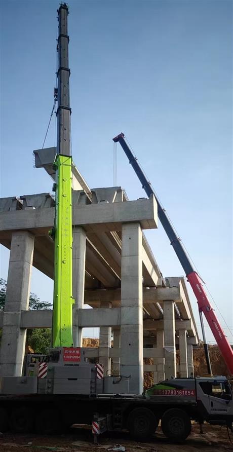 宸安-橋梁吊裝現(xiàn)場案例